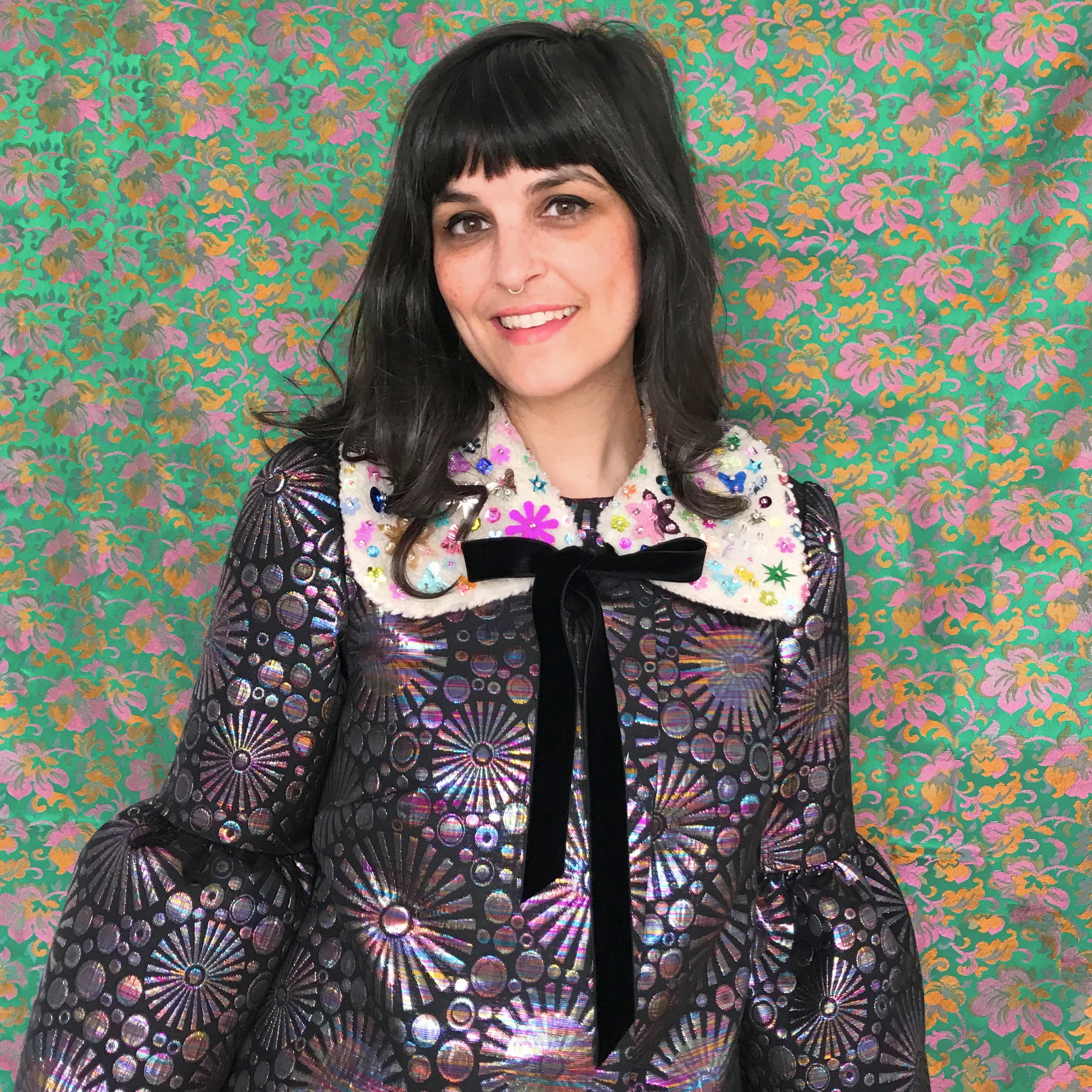 SHIMMERING BROCADE JACKET - McCALL'S M7730 PATTERN REVIEW
